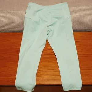Zyia Turquoise Light n Tight Capri